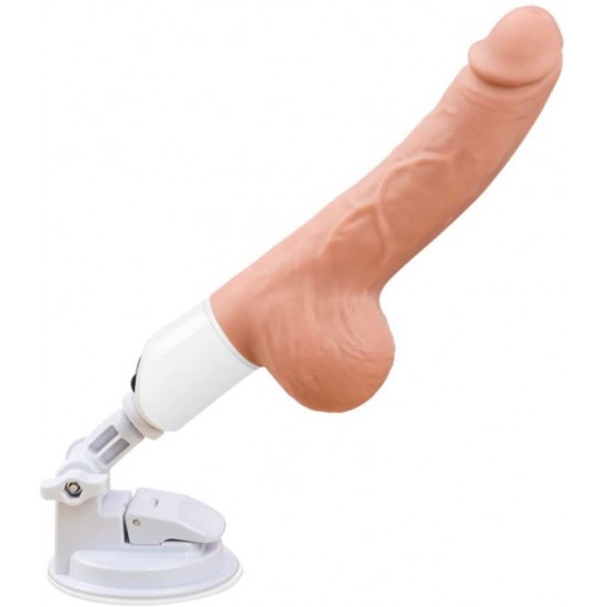 Thrusting Realistic Dildo with 7 Vibrating Modes