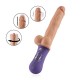 Handle Vibrating Dildo 10 Vibrating 6 Telescopic Realistic Glans Women Masturbating India