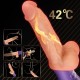 Handle Vibrating Dildo 10 Vibrating 6 Telescopic Realistic Glans Women Masturbating India