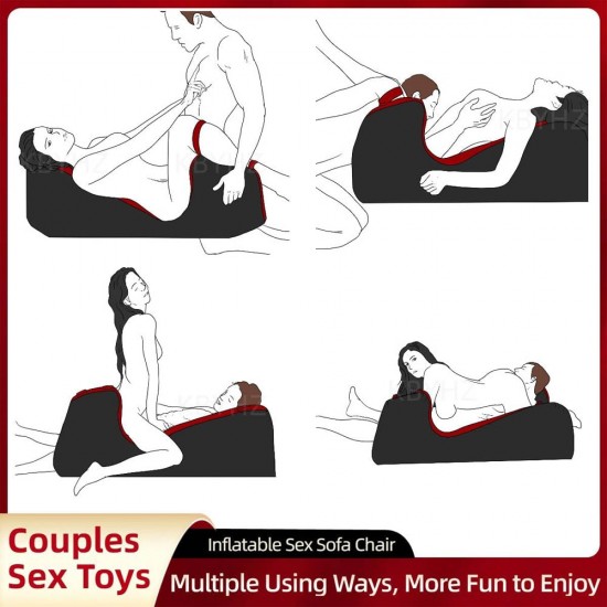 Inflatable Cushion for Couple Sexual Position Support Multifunctional Ramps Sex Sofa