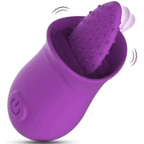 Clitoral Tongue Vibrator with 10 Vibration Modes Mini Licking Clitoris Stimulator Nipple Anus Massager Clitoral Tongue Vibrator with 10 Vibration Modes Mini Licking Clitoris Stimulator Nipple Anus Massager