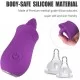 Clitoral Tongue Vibrator with 10 Vibration Modes Mini Licking Clitoris Stimulator Nipple Anus Massager Clitoral Tongue Vibrator with 10 Vibration Modes Mini Licking Clitoris Stimulator Nipple Anus Massager