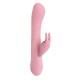 Silicone Rabbit Vibrator Heating 7 Vibration Frequency Sex Toy For Women