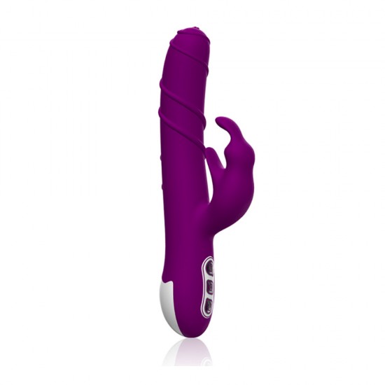 Silicone Rabbit Vibrator USB Rechargeable Female Sex Toy India