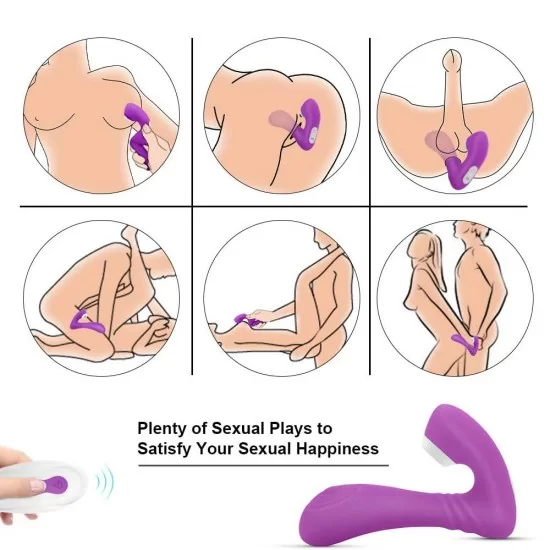 Sucking Vibe G Spot Stimulator Wearable Wireless Remote Control Sucking Vibe G Spot Stimulator Wearable Wireless Remote Control