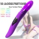 Telescopic G Spot Sex Toys Heating Dual Motor 10 Frequency Vibration USB Rechargeable Female Vibrator India