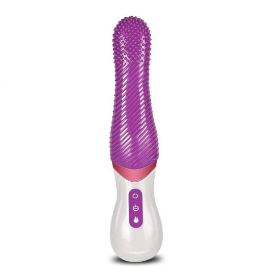 Tongue Vibrator Realistic Oral Clit Stimulator G Spot Vibrator Heating 360° 7x7 Vibration Rotation Female Toy India