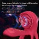 Rose Clitoral Stimulator Penis Ring Vibrator Couples Adult Sex Toys