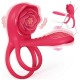 Rose Clitoral Stimulator Penis Ring Vibrator Couples Adult Sex Toys