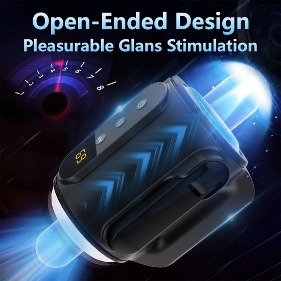 Automatic Male Masturbator Sex Toy with 9 Thrusting Vibration Settings Male Stroker Games Toy