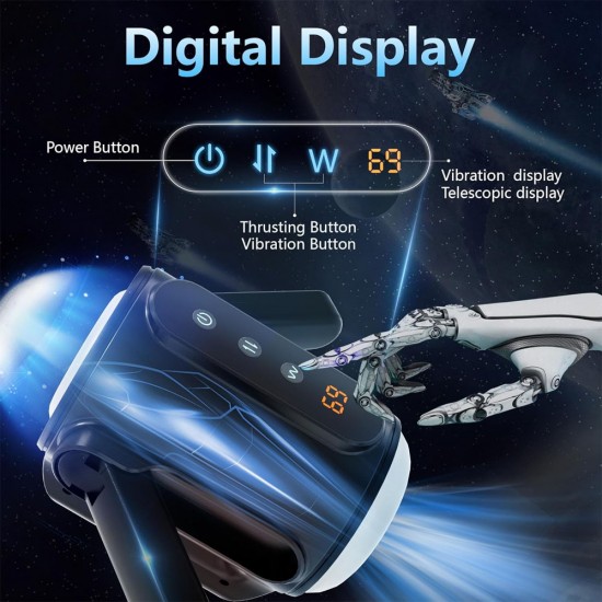 Automatic Male Masturbator Sex Toy with 9 Thrusting Vibration Settings Male Stroker Games Toy Automatic Male Masturbator Sex Toy with 9 Thrusting Vibration Settings Male Stroker Games Toy