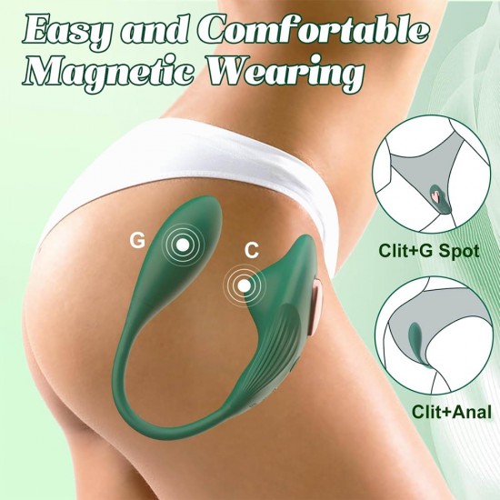 Remote Control Vibrator Wearable APP Control Panty Vibrator with 10 Vibrating Modes Clit Mini Egg Dildo Beginner