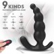 Vibrating Anal Beads Butt Plug Remote Control Waterproof Anal Sex Toy Online India