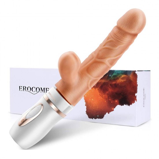 Vibrating Dildo Heating Thrusting G-spot Dildo 10 Vibrating Modes 3 Thrusting Speed Sex Toys for Women India