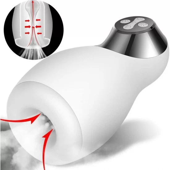 Vibrating Automatic Oral Masturbator 3 Clamping Sucking Modes 10 Vibration Vibrating Automatic Oral Masturbator 3 Clamping Sucking Modes 10 Vibration