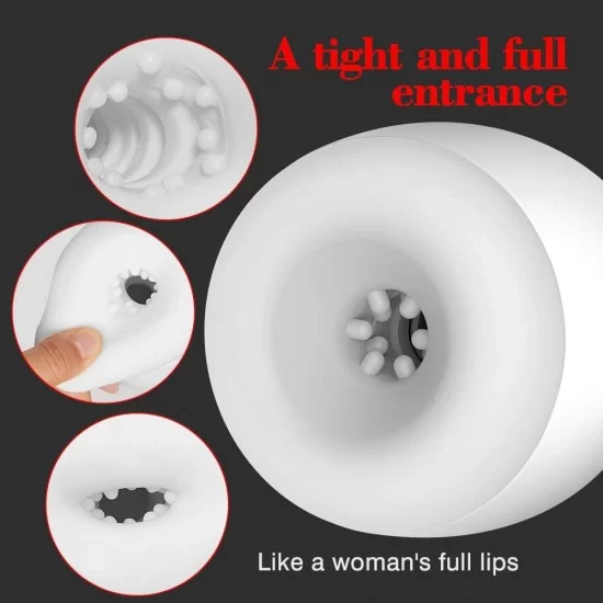 Vibrating Automatic Oral Masturbator 3 Clamping Sucking Modes 10 Vibration Vibrating Automatic Oral Masturbator 3 Clamping Sucking Modes 10 Vibration