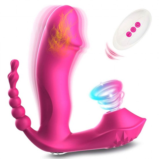 Vibrating Panty G Spot Sucking Vibrator Clitoral 7 Vibration Clitoral Stimulation Adult Toy for Women India
