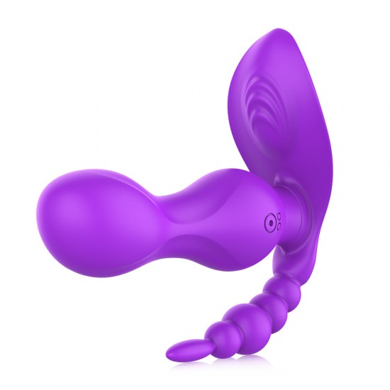 Remote Pleasure Triple Stimulation Vibe