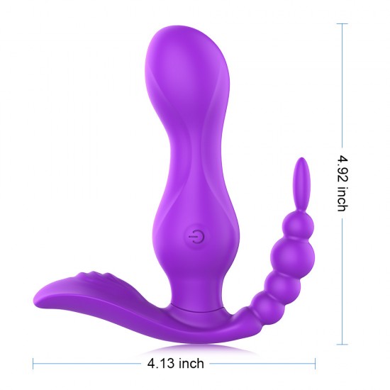 Vibrating Panty Triple Stimulation Vibration Wearable Vibrator Sex Toy For Women India