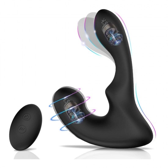 Vibrating Prostate Massager Remote Controlled 9 Speeds G-Spot Vibrator Anal Sex Toy India