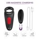 Penis Vibrating Double Ring 9 Vibration Modes Longer Lasting Erections Wireless Remote Control Rechargeable Waterproof Sex Toys India