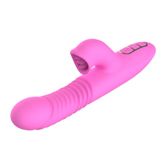 Vibrator With Heating Licking Sucking Clitoral Stimulation India Adult Sex Toys For Women