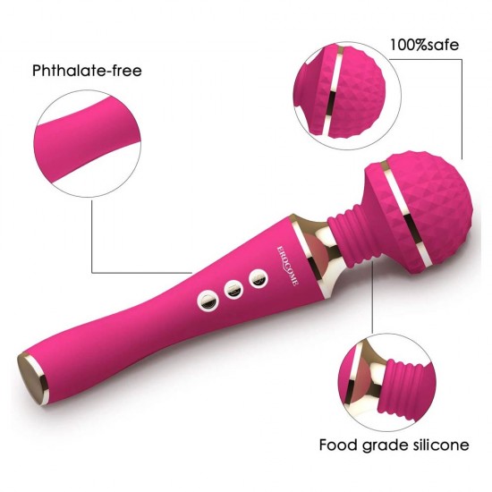 Wand Massager Flexible Head 5 Speeds 10 Vibration Modes