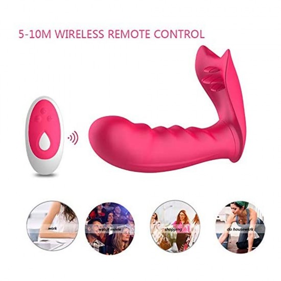 Wearable G Spot Vibrator Wireless Remote Control 10 Vibration Pattern Rechargeable Waterproof India Women Couple Sex Toy