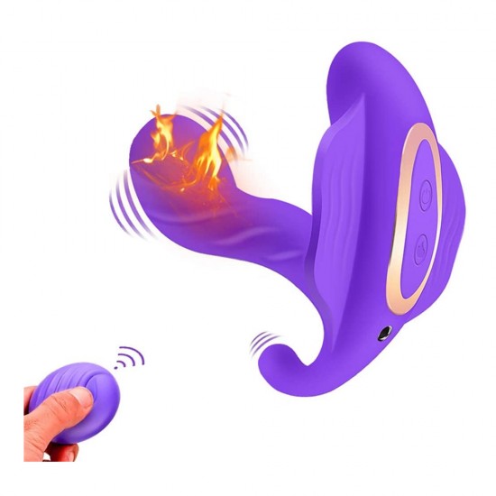 Wearable Vibrator Wireless Remote Control G-Spot Heating 10 Kinds Vibration Female Sex Toy India