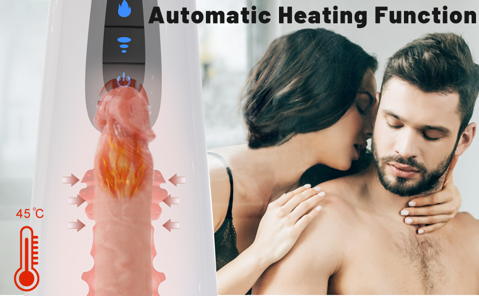 Automatic Male Masturbator 7 Modes Vibrating 3 Modes Sucking Heating Electric Pocket Pussy Realistic Blowjob Sex Toys India