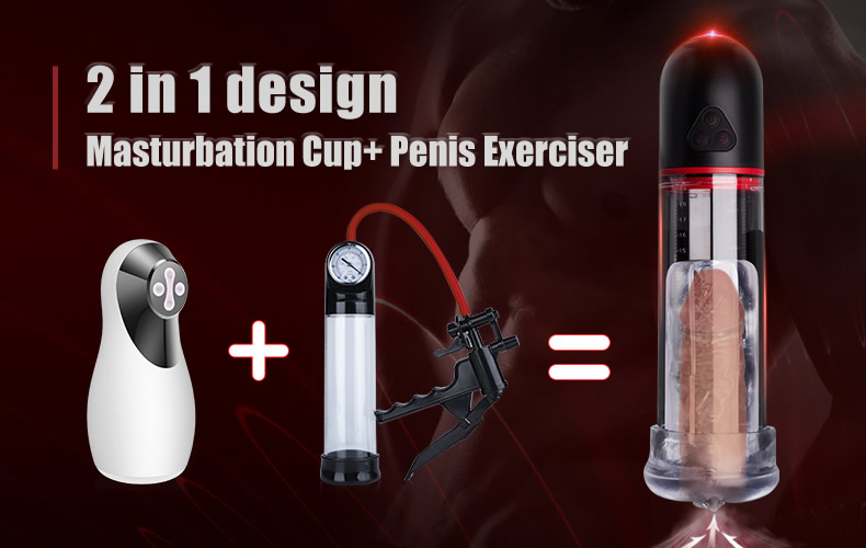 Vibration 9 Mode Suction Penis Pump