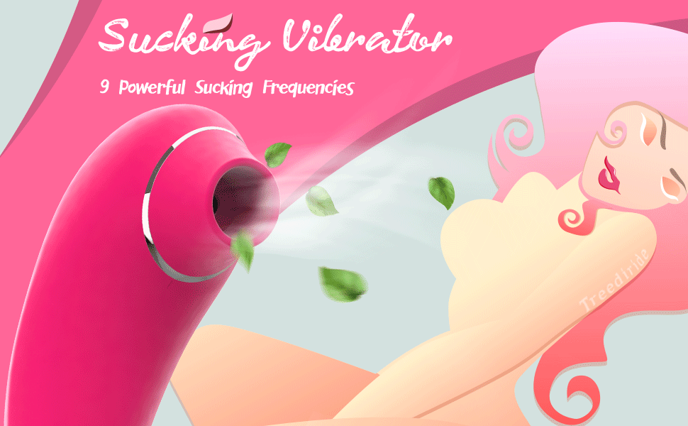 Sucking Vibrator Clitoral Sucker with 9 Frequencies Waterproof Sex Toy for Women India