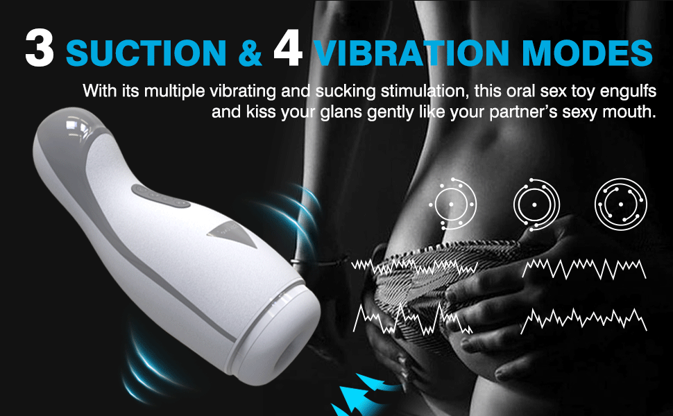 Vibrating Male Masturbator Suction Vibration Heating 3D Realistic Texture Sex Toys for Men India