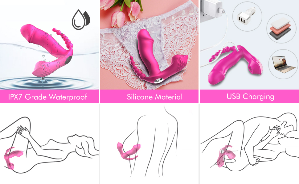 Vibrating Panty G Spot Sucking Vibrator Clitoral 7 Vibration Clitoral Stimulation Adult Toy for Women India
